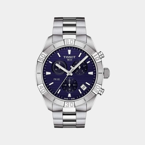 PR 100 Men Chronograph Stainless Steel Watch T1016171104100
