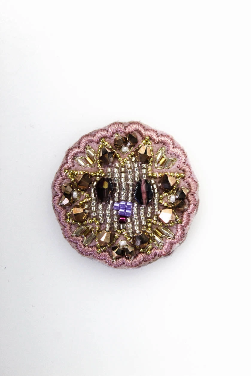 Preciously Paris Mini Pink Weather Sun Cloud Beaded ltde821 Magnetic Bag Charm Set