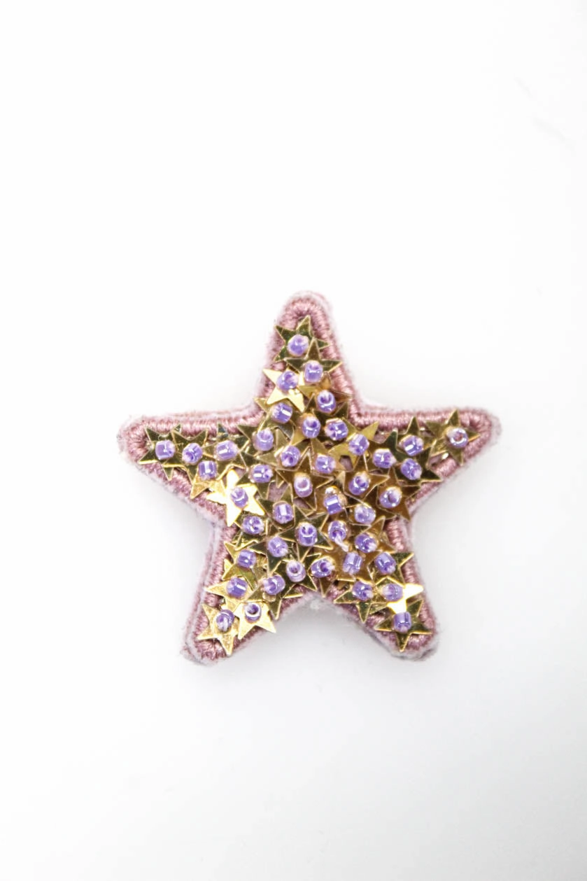 Preciously Paris Mini Pink Weather Sun Cloud Beaded ltde821 Magnetic Bag Charm Set