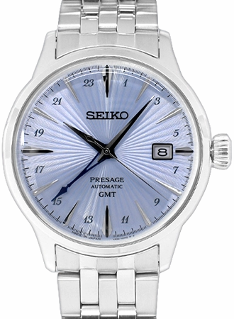 Presage Cocktail Time GMT Blue Ref. SARY241