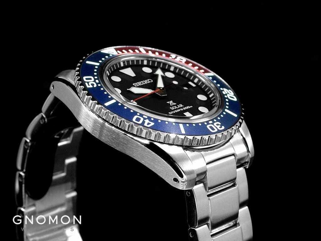 Prospex 200M Diver Scuba Solar "Pepsi" Ref. SBDJ053