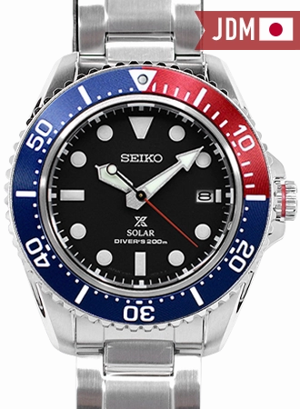 Prospex 200M Diver Scuba Solar "Pepsi" Ref. SBDJ053