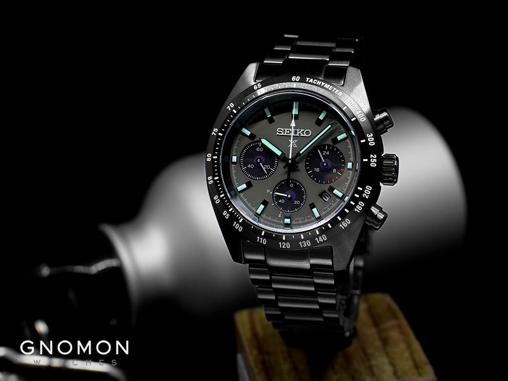 Prospex Speedtimer Solar Chronograph The Black Series Ref. SBDL103