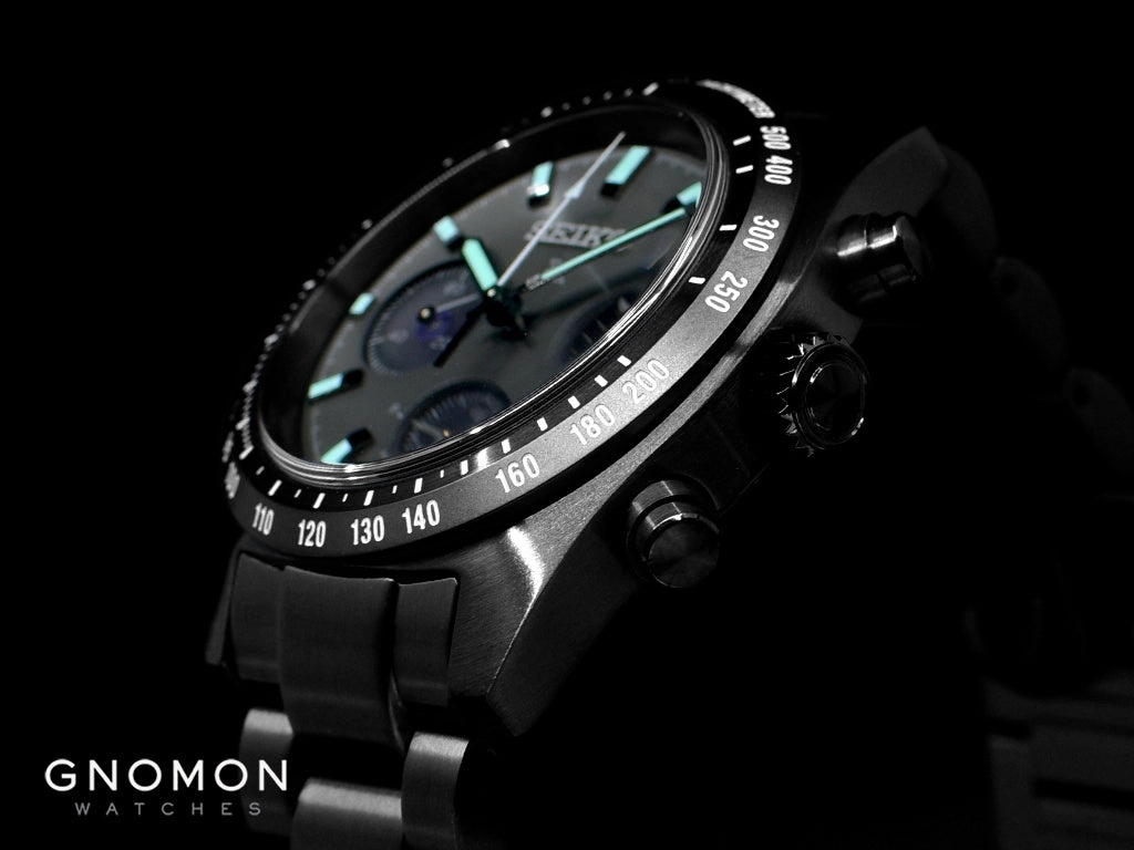 Prospex Speedtimer Solar Chronograph The Black Series Ref. SBDL103