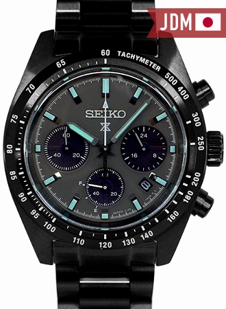 Prospex Speedtimer Solar Chronograph The Black Series Ref. SBDL103