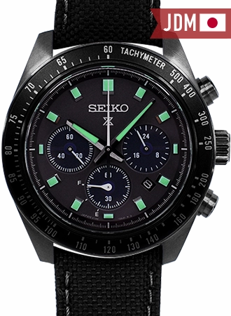 Prospex Speedtimer Solar Chronograph The Black Series Ref. SBDL105