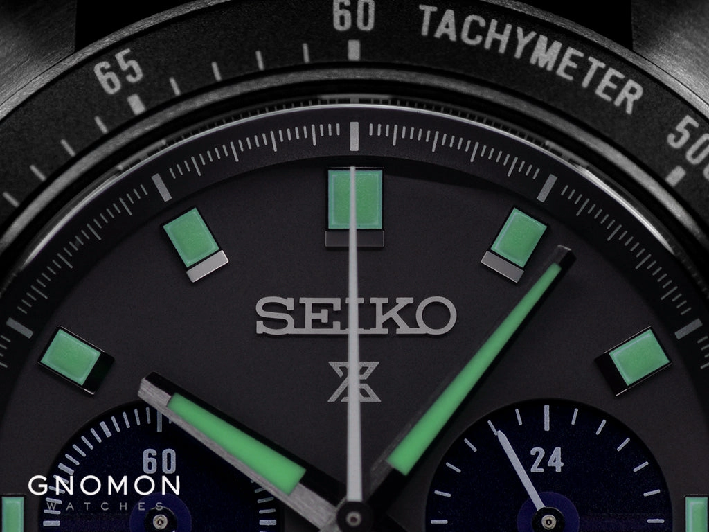 Prospex Speedtimer Solar Chronograph The Black Series Ref. SBDL105