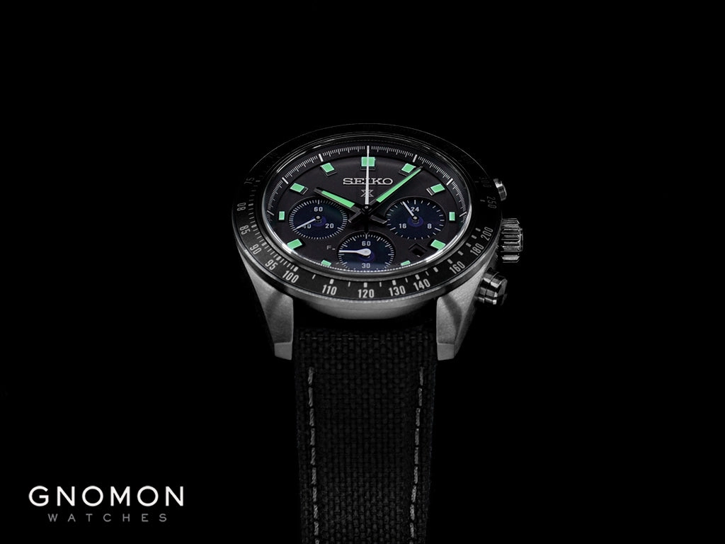 Prospex Speedtimer Solar Chronograph The Black Series Ref. SBDL105