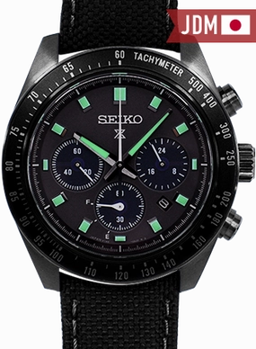 Prospex Speedtimer Solar Chronograph The Black Series Ref. SBDL105