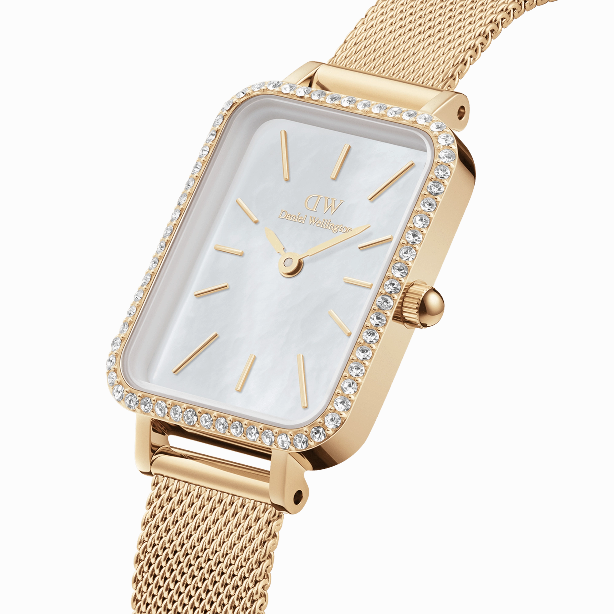Quadro Lumine Bezel Evergold MOP