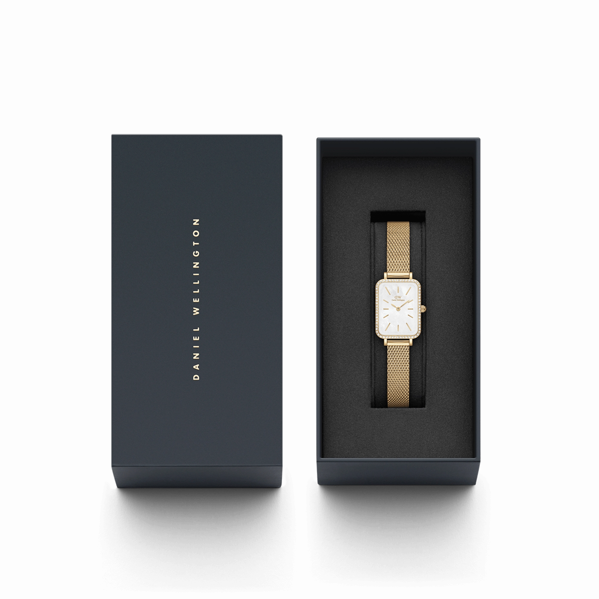 Quadro Lumine Bezel Evergold MOP