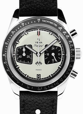 Rallygraf Meca-Quartz Chronograph Panda - Leather