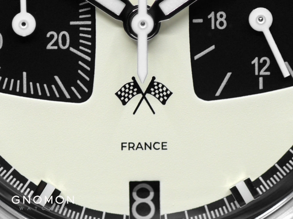 Rallygraf Meca-Quartz Chronograph Panda - Leather