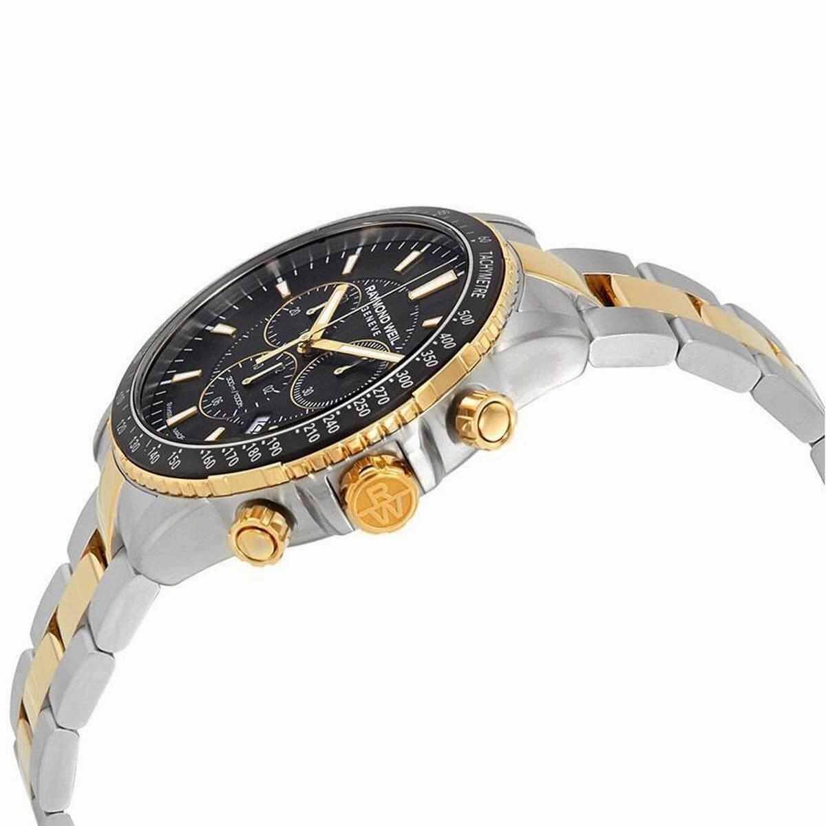 Raymond Weil Men's Chronograph Watch - Tango 300 Two Tone Bracelet | 8570-SP1-20001