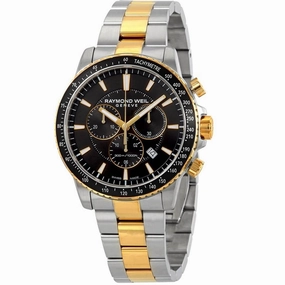 Raymond Weil Men's Chronograph Watch - Tango 300 Two Tone Bracelet | 8570-SP1-20001