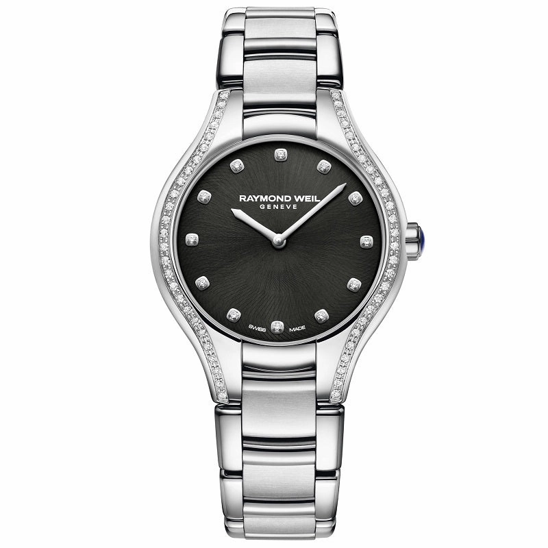 Raymond Weil Noemia Steel 52 Diamond Ladies Watch 5132-STS-20081