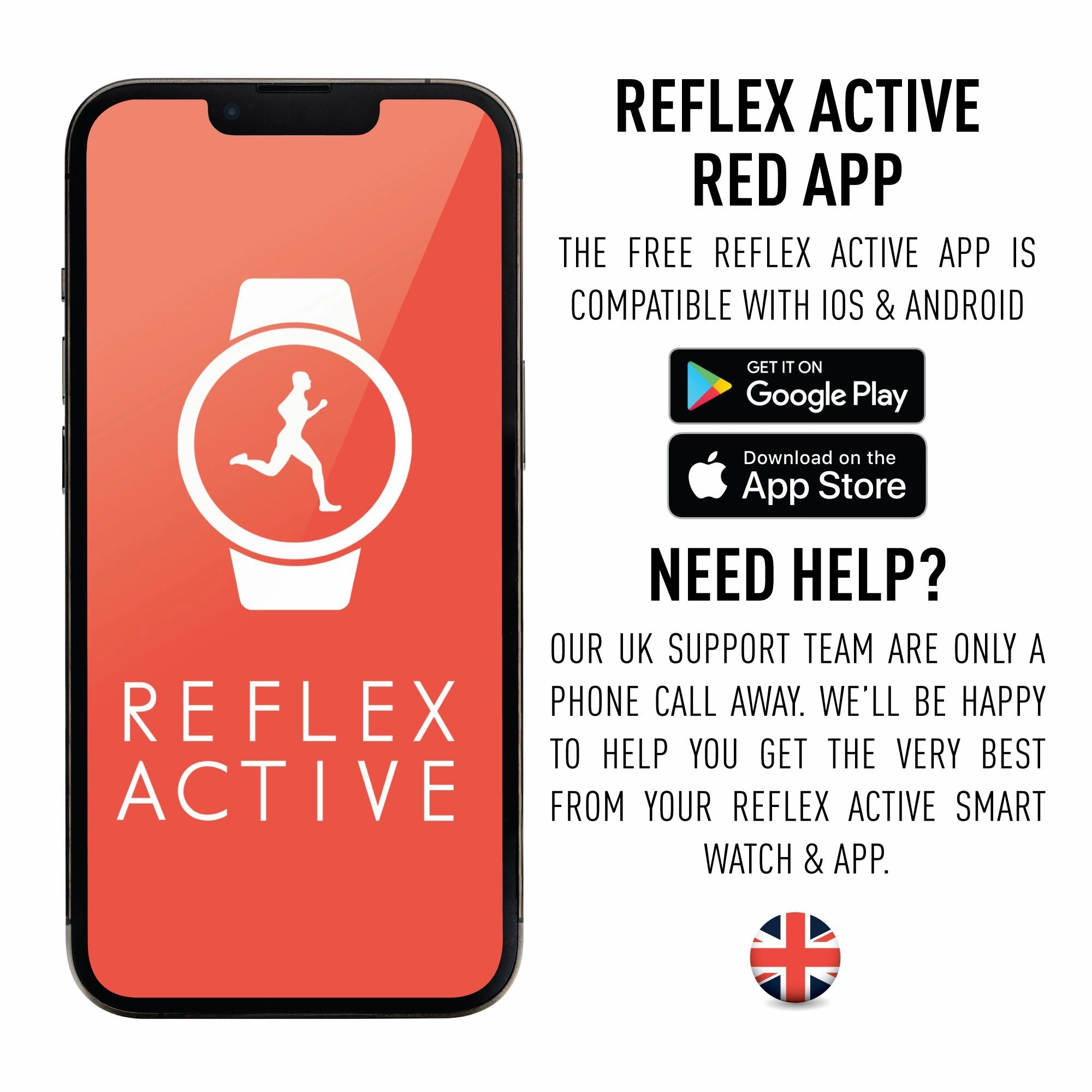 Reflex Active Series 23 Black Case & Black Silicone Strap Watch RA23-2170