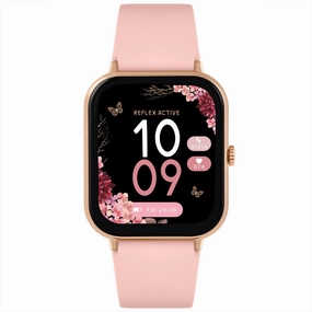 Reflex Active Series 23 Rose Case & Pink Silicone Strap Watch RA23-2166