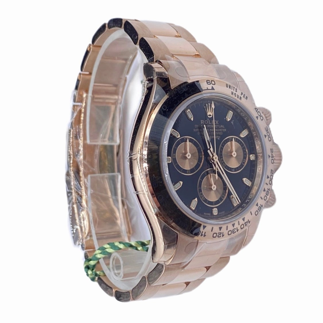 Rolex Cosmograph Daytona 40mm - Ref: 116505-0008 - Black Index Dial, 18K Rose Gold Oyster Bracelet Men's Watch