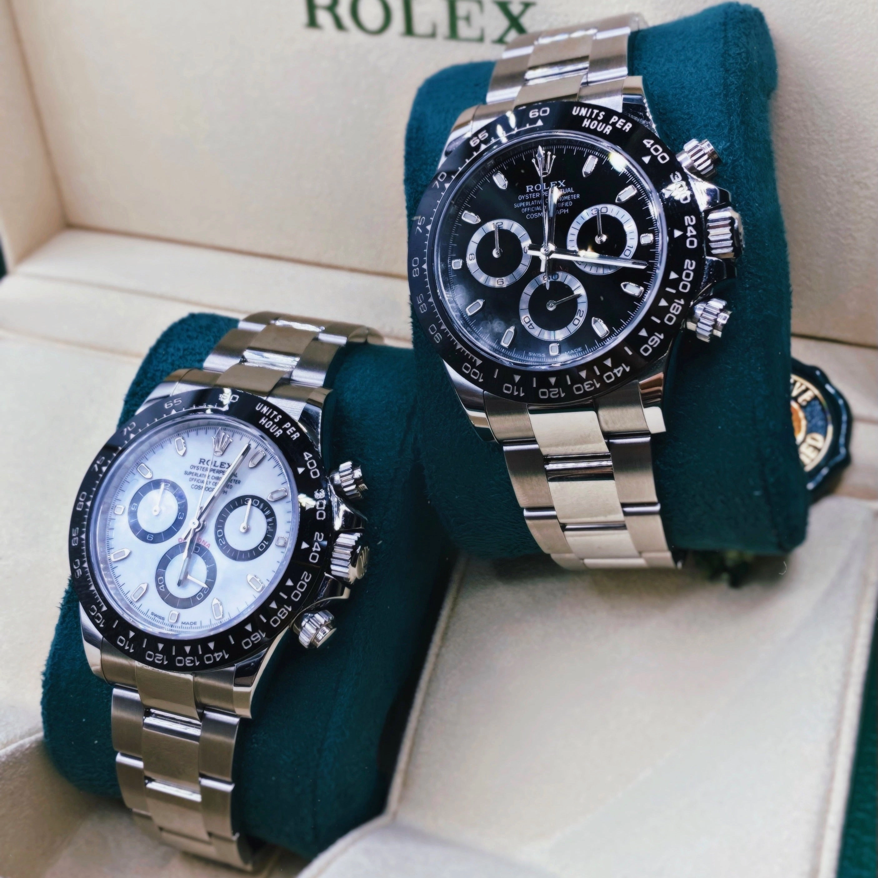 Rolex Cosmograph Daytona "Panda" 40mm - Ref: 116500ln-0001 - White Index Dial & Ceramic Bezel, Stainless Steel Oyster Bracelet Men's Watch