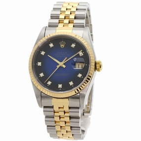 Rolex Datejust Stainless Steel yellow gold (18K) Wristwatch (Pre-Owned)