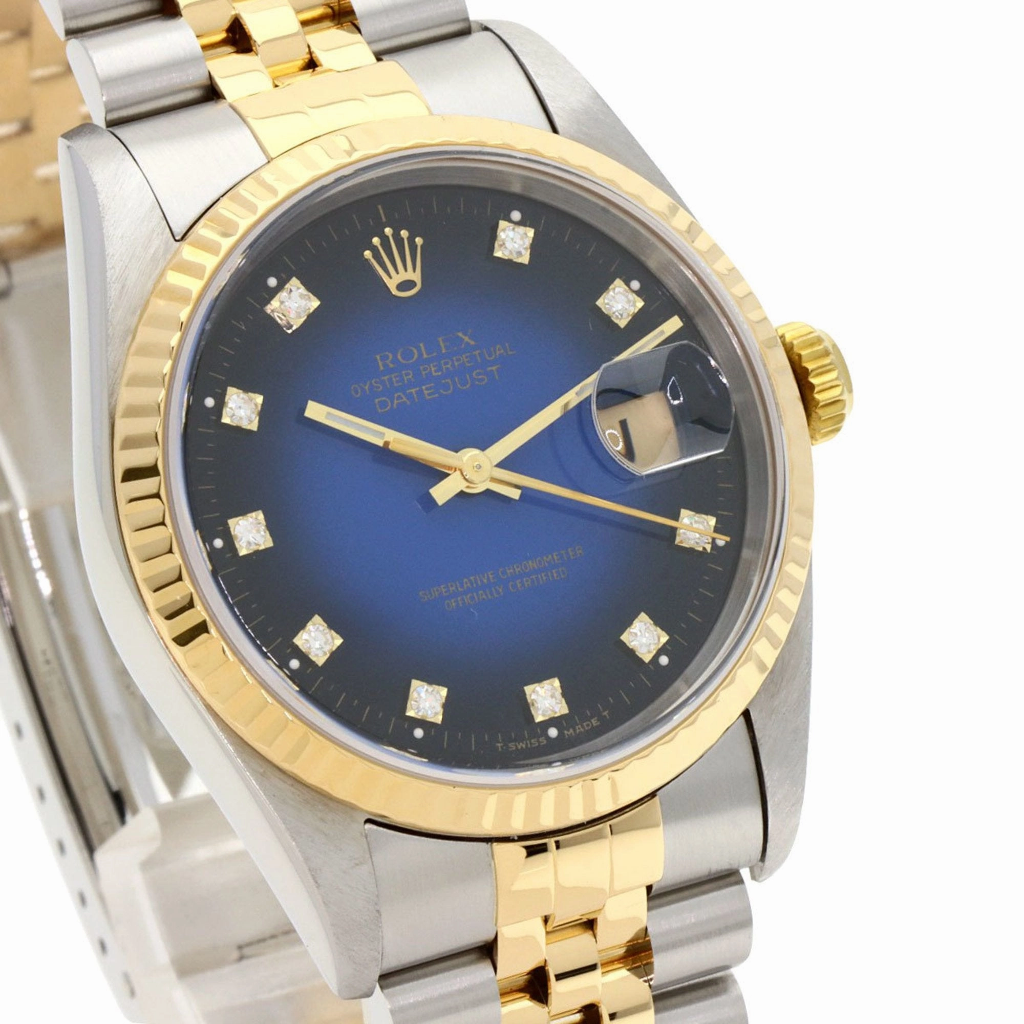 Rolex Datejust Stainless Steel yellow gold (18K) Wristwatch (Pre-Owned)