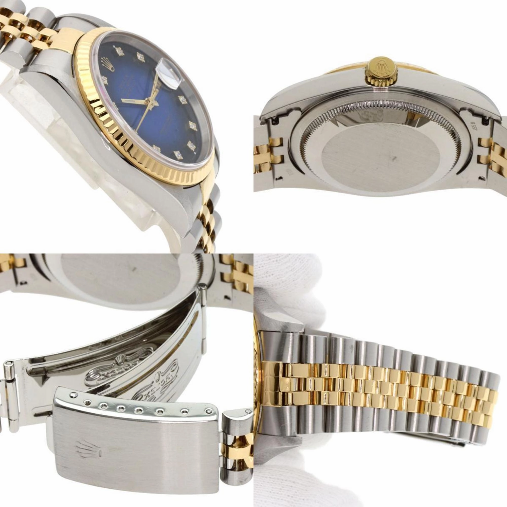 Rolex Datejust Stainless Steel yellow gold (18K) Wristwatch (Pre-Owned)