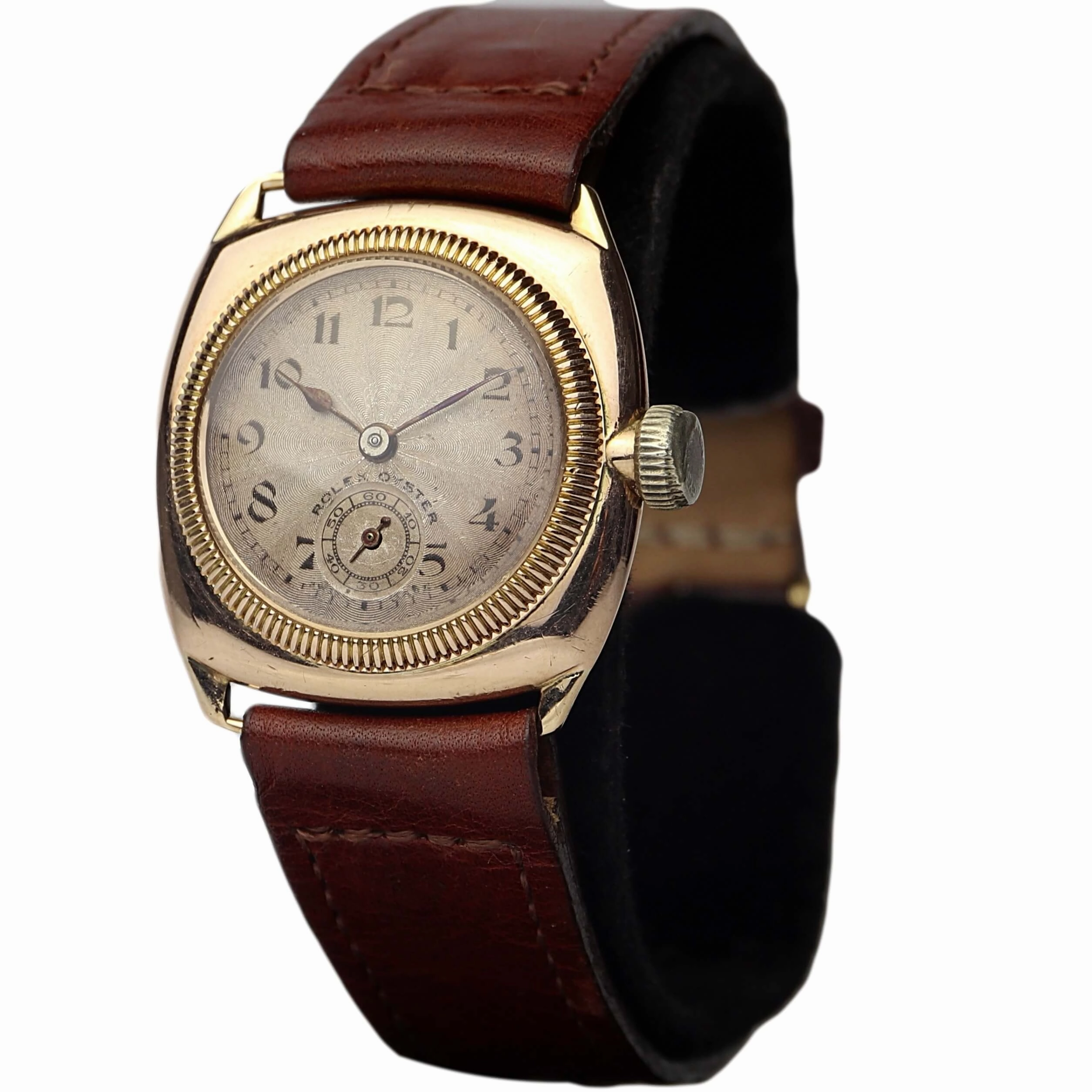 Rolex Oyster Cushion Case, 9k Gold, 1927