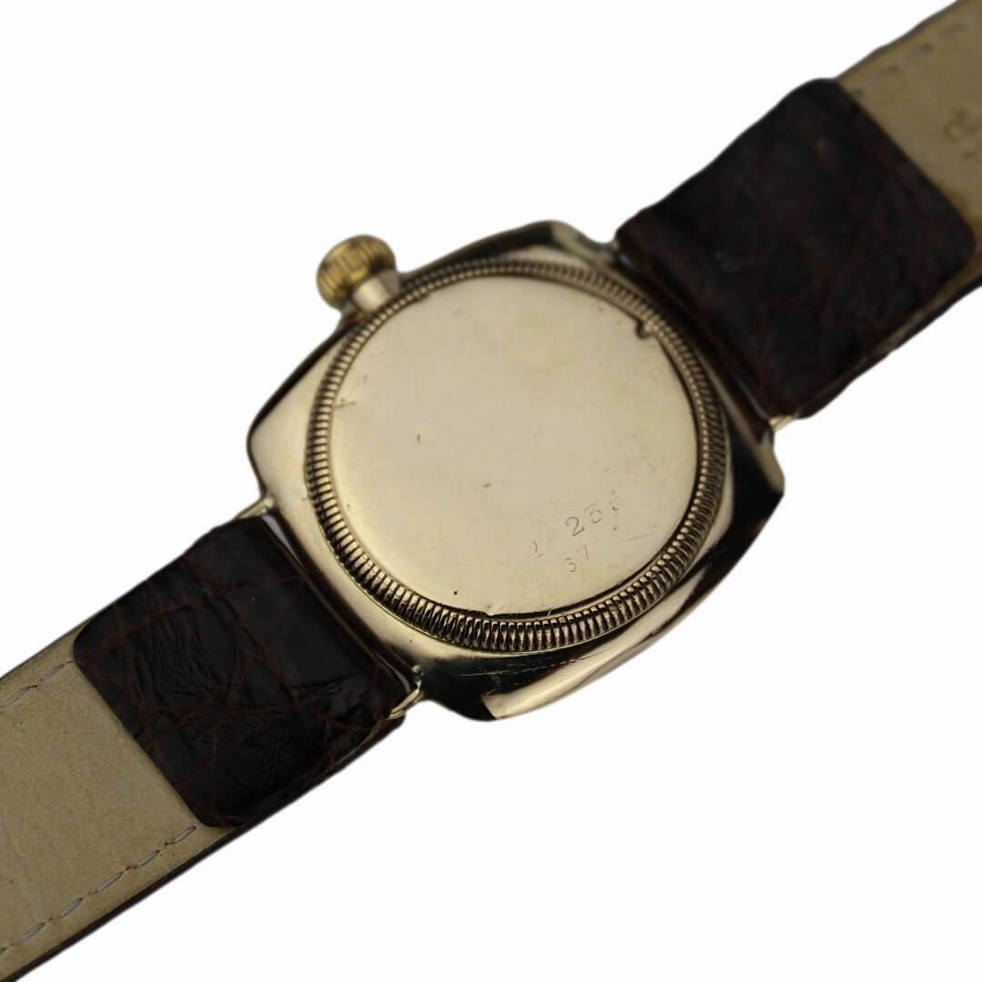 Rolex Oyster Cushion Case, Ultra Prima, 9k Gold, 1930