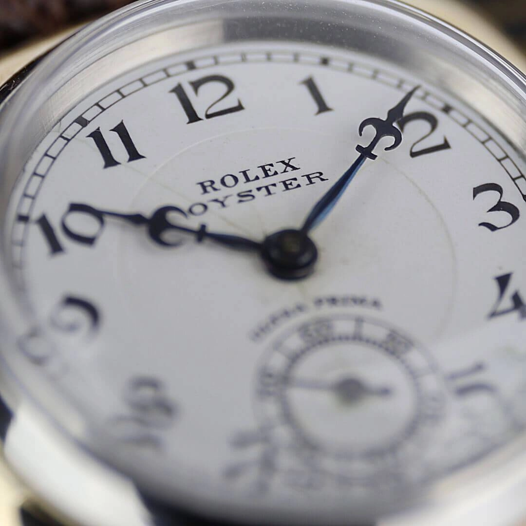 Rolex Oyster Cushion Case, Ultra Prima, 9k Gold, 1930