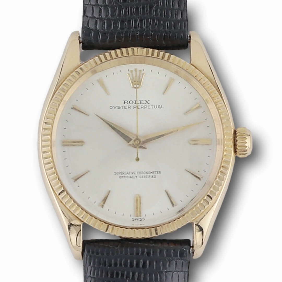 Rolex Oyster Perpetual 1005 18k Gold, 1959