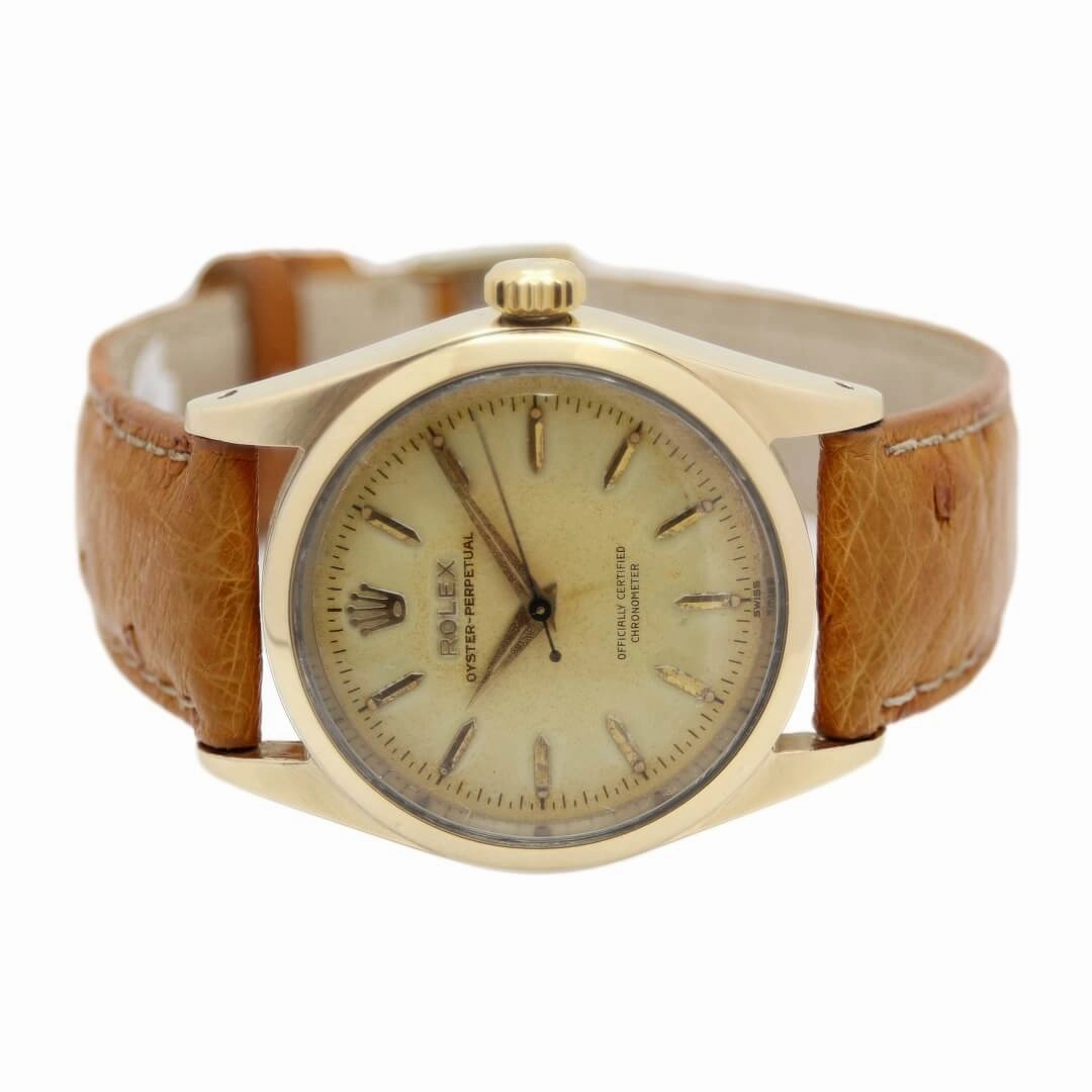 Rolex Oyster Perpetual 6634 "Golden Egg", 1958 Gold Capped Watch