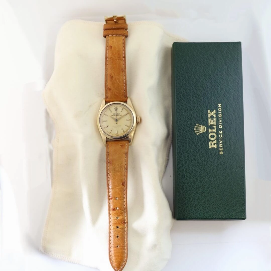 Rolex Oyster Perpetual 6634 "Golden Egg", 1958 Gold Capped Watch