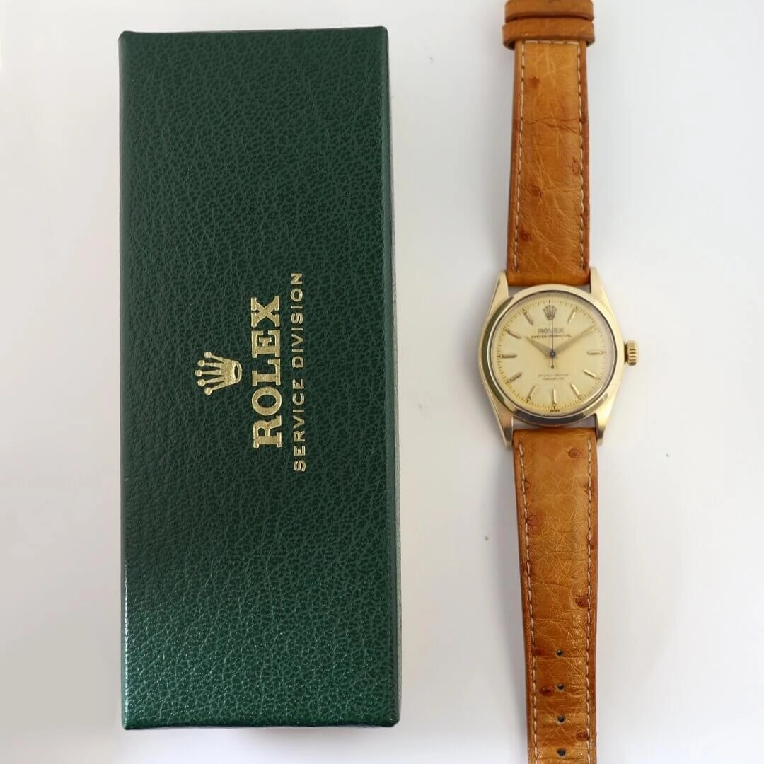 Rolex Oyster Perpetual 6634 "Golden Egg", 1958 Gold Capped Watch