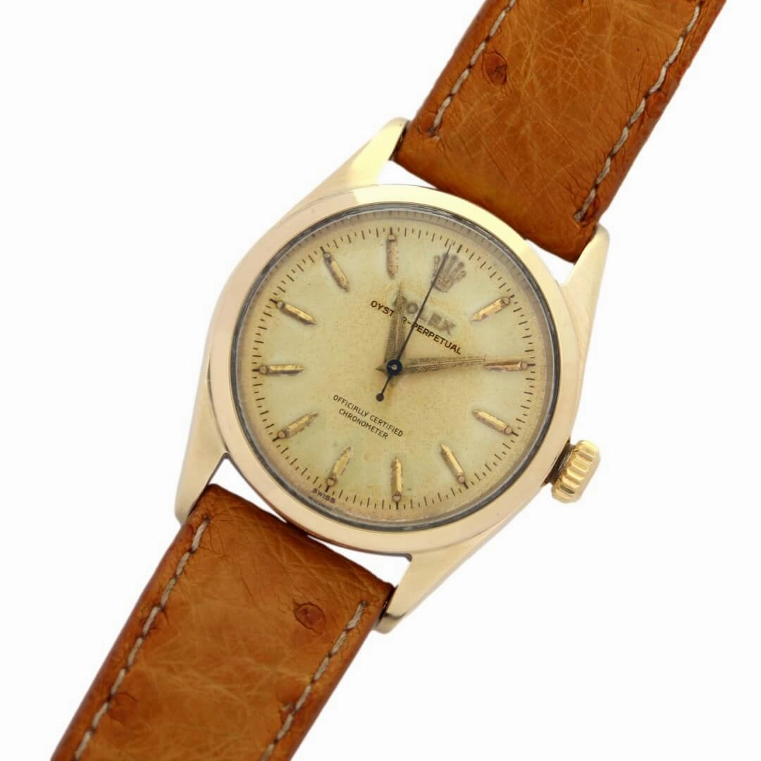 Rolex Oyster Perpetual 6634 "Golden Egg", 1958 Gold Capped Watch