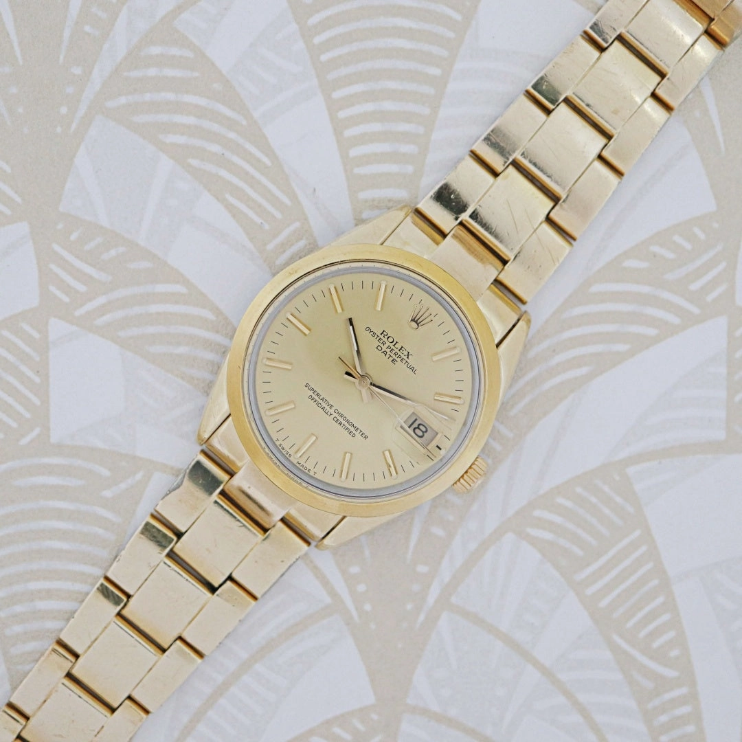 Rolex Oyster Perpetual Date ref 15505, 1984