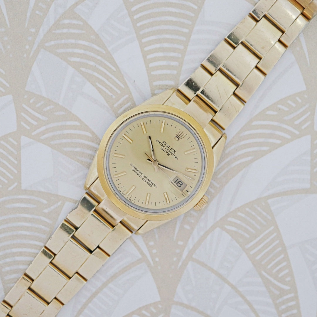 Rolex Oyster Perpetual Date ref 15505, 1984
