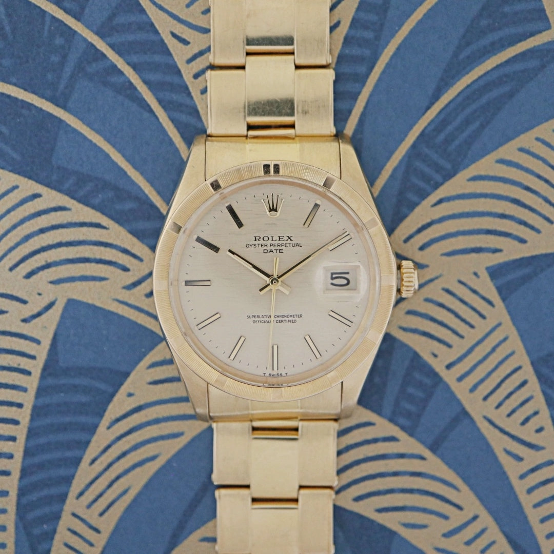 Rolex Oyster Perpetual Reference 1501 Date 18k Gold, 1972