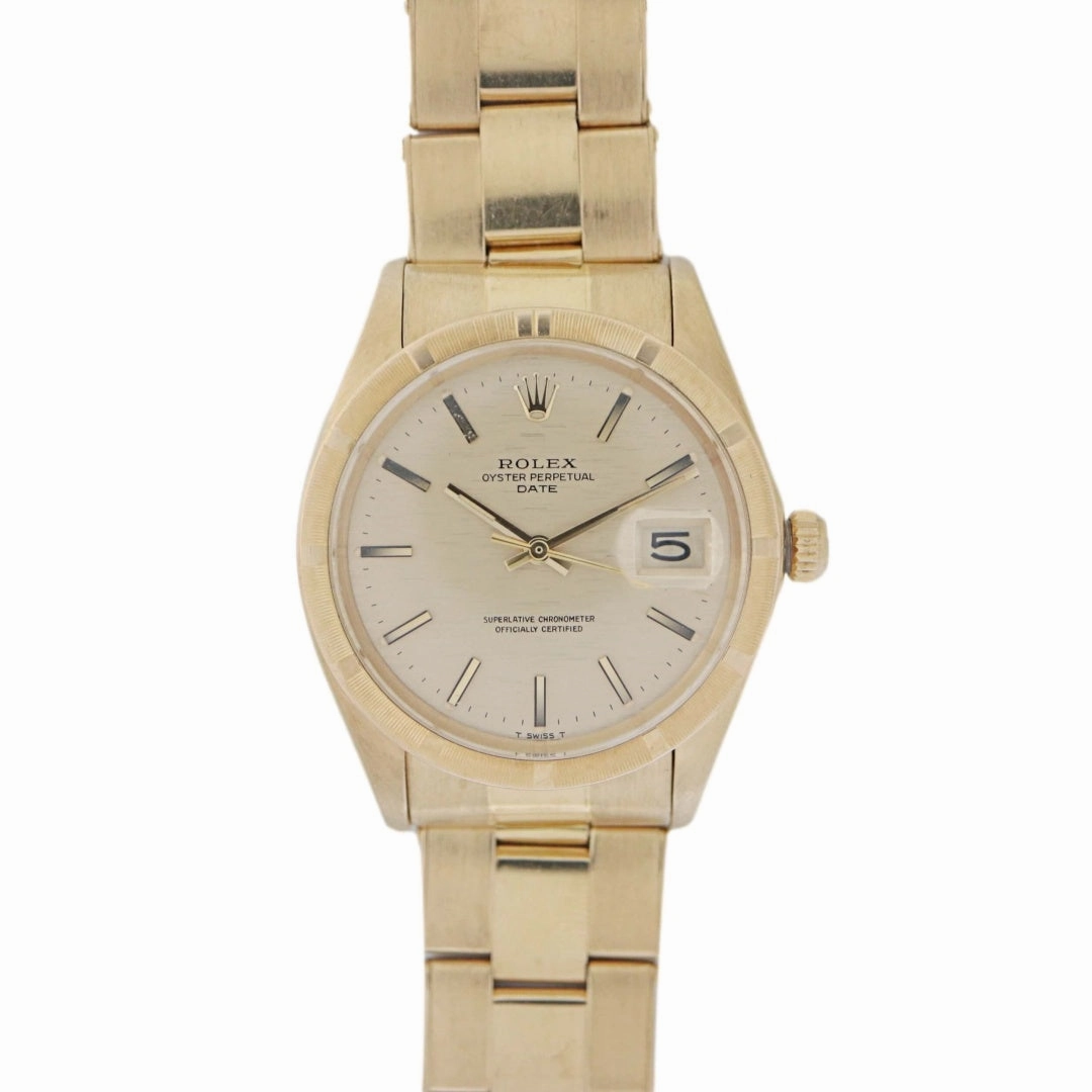 Rolex Oyster Perpetual Reference 1501 Date 18k Gold, 1972