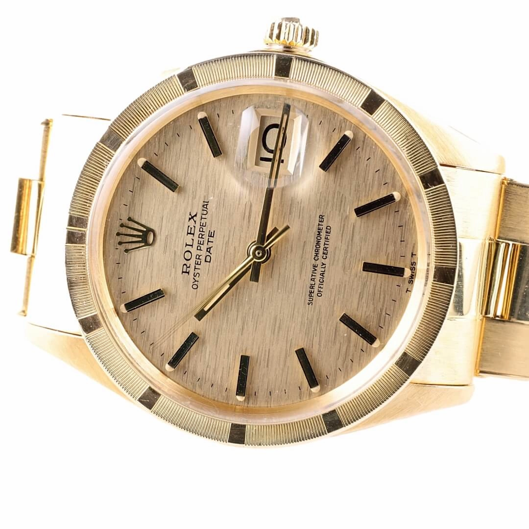 Rolex Oyster Perpetual Reference 1501 Date 18k Gold, 1972