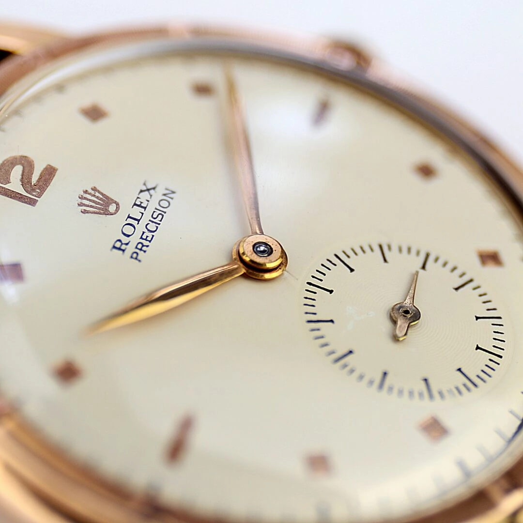 Rolex Precision 1950's, 10k Gold