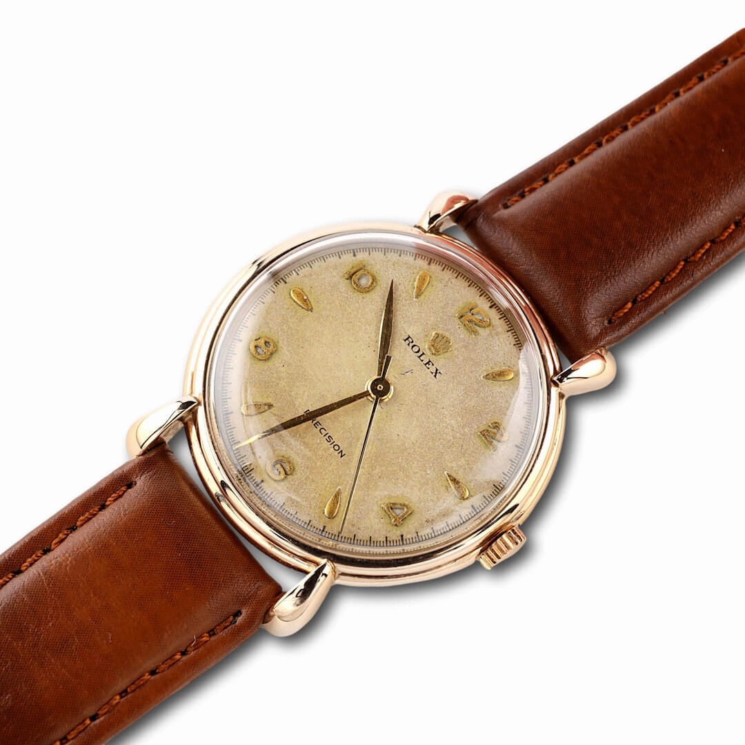 Rolex Precision 4516 9k Gold, 1955