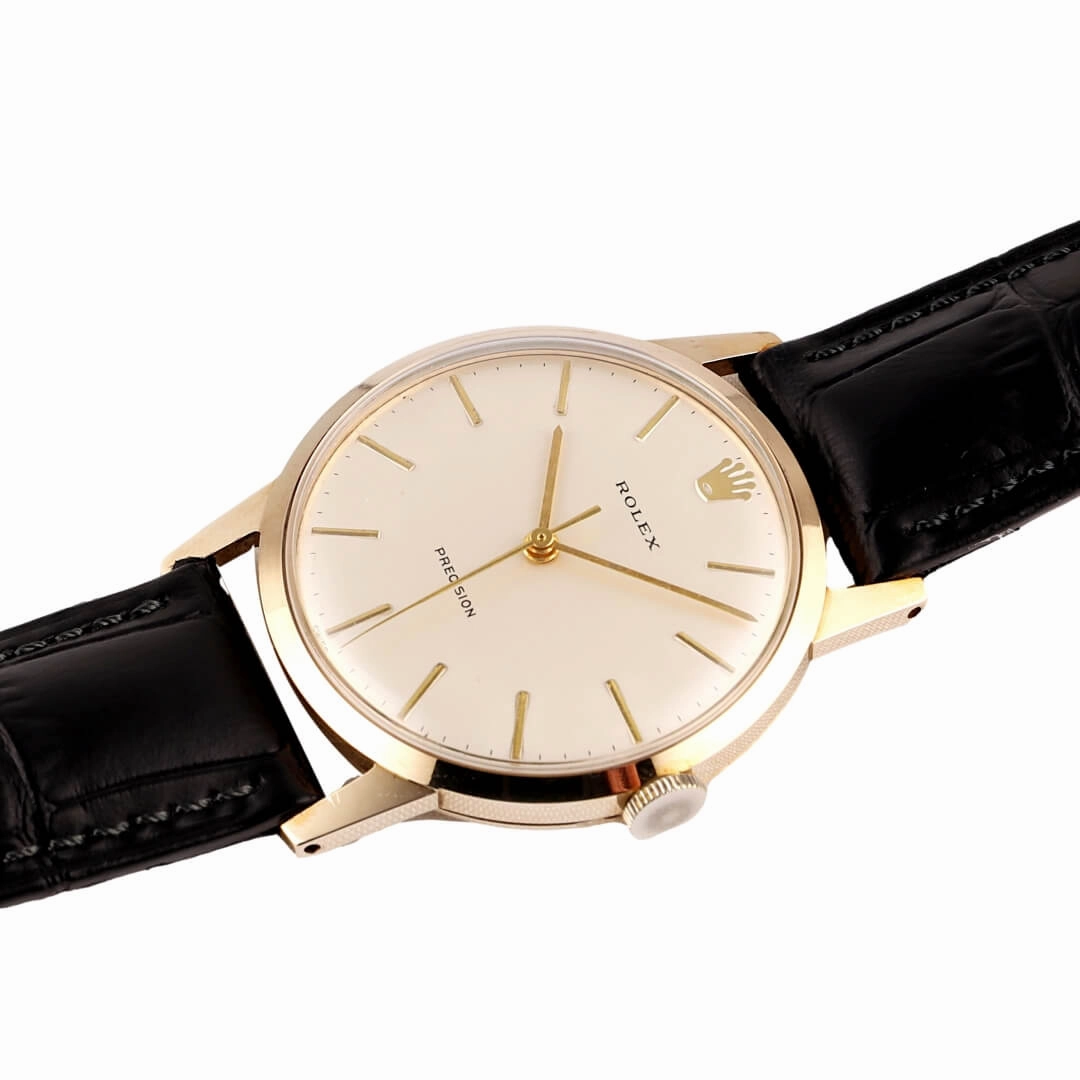 Rolex Precision, 9k Gold, 1965