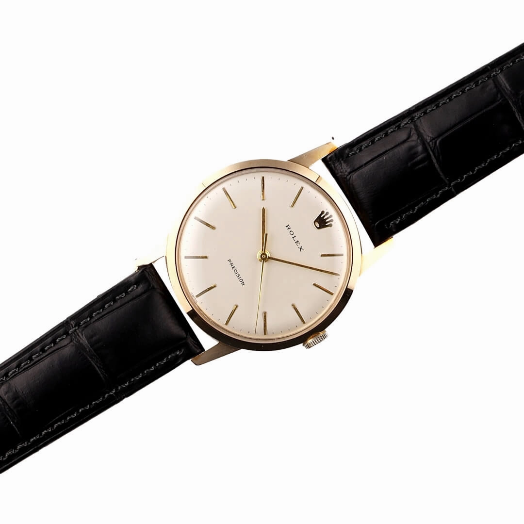 Rolex Precision, 9k Gold, 1965