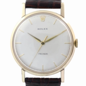 Rolex Precision, 9k Gold Dennison, 1964