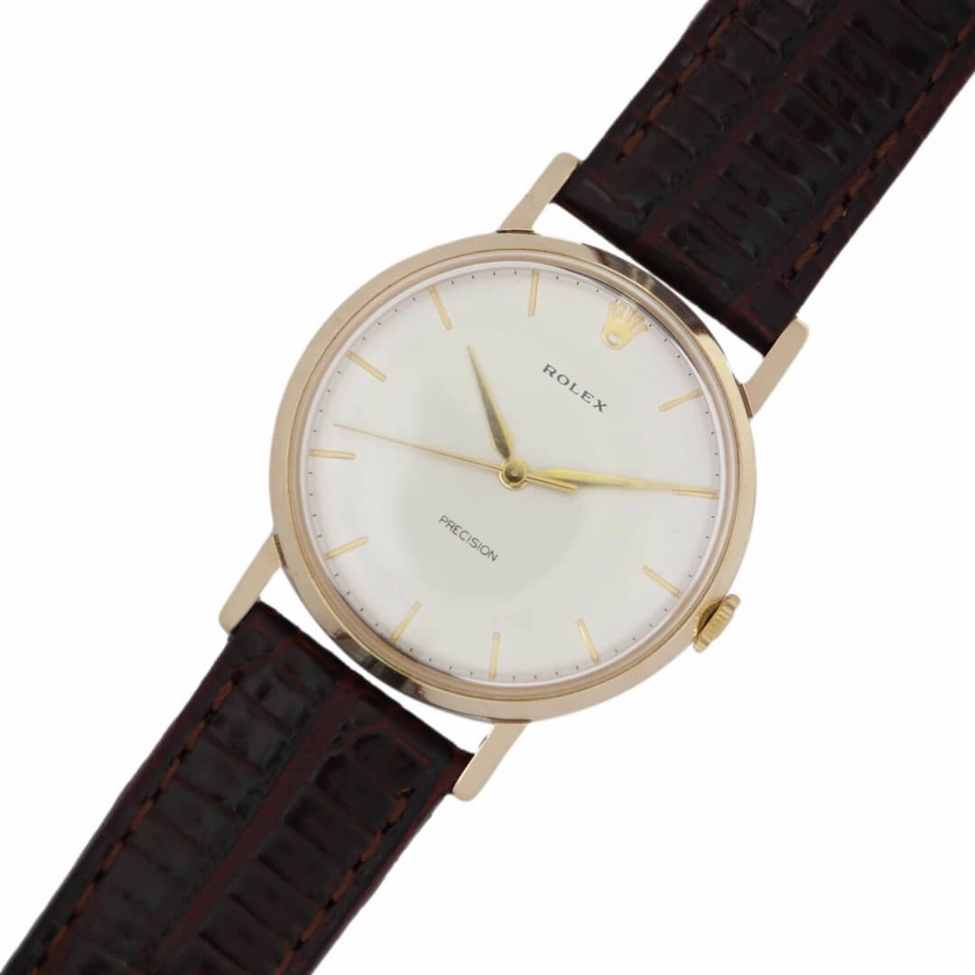 Rolex Precision, 9k Gold Dennison, 1964