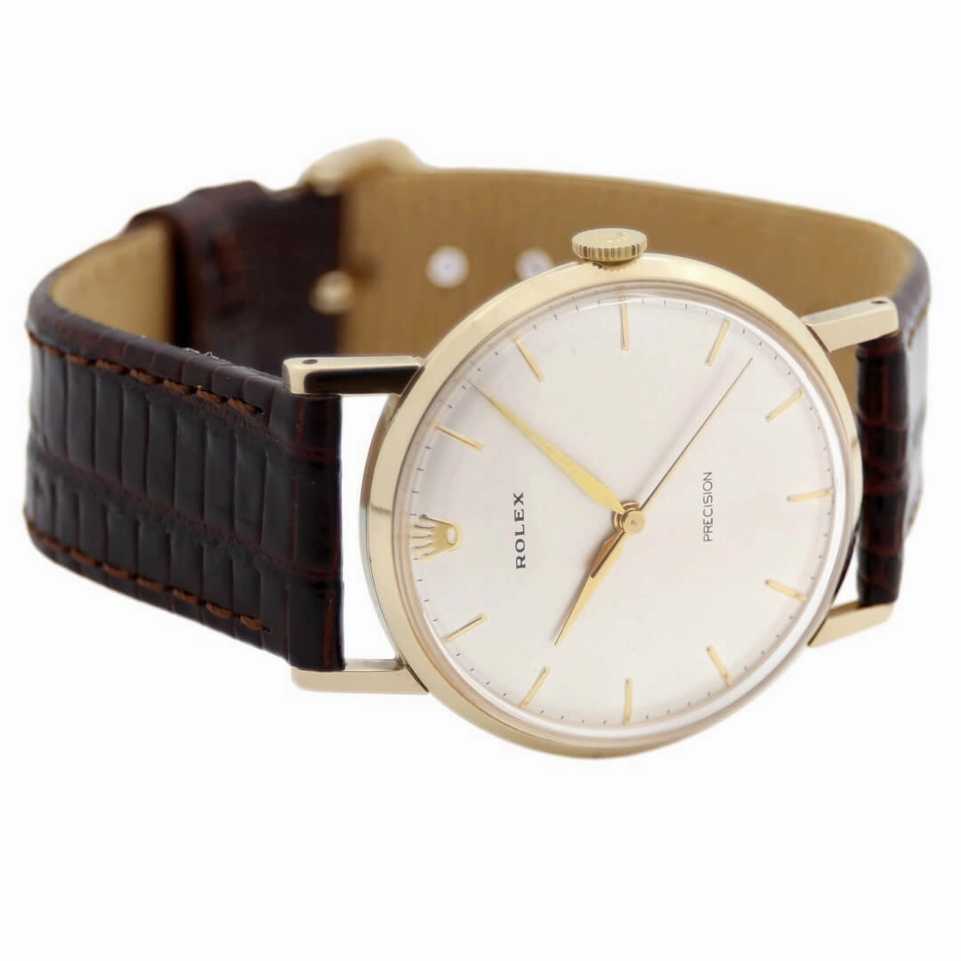 Rolex Precision, 9k Gold Dennison, 1964