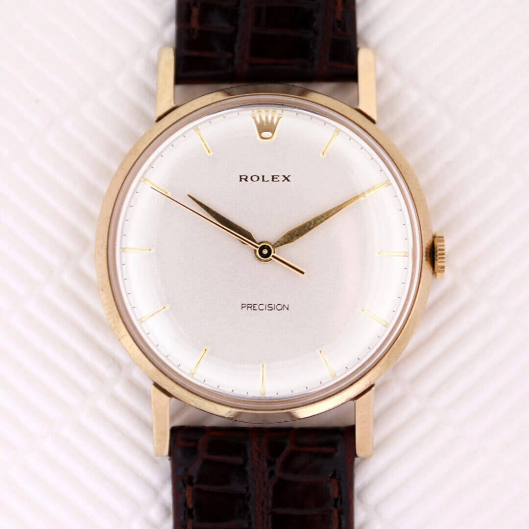 Rolex Precision, 9k Gold Dennison, 1964