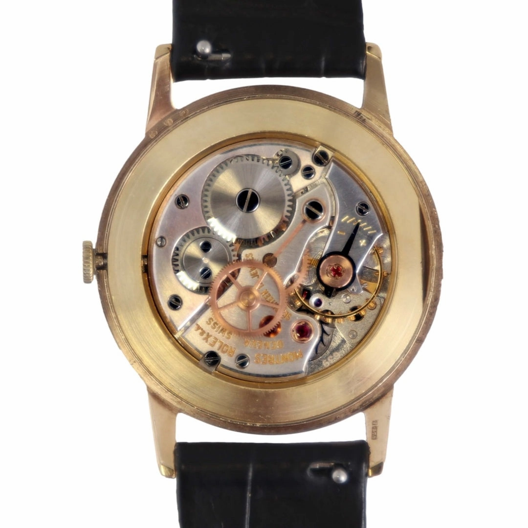 Rolex Precision 9k Gold Presentation Watch 1960's