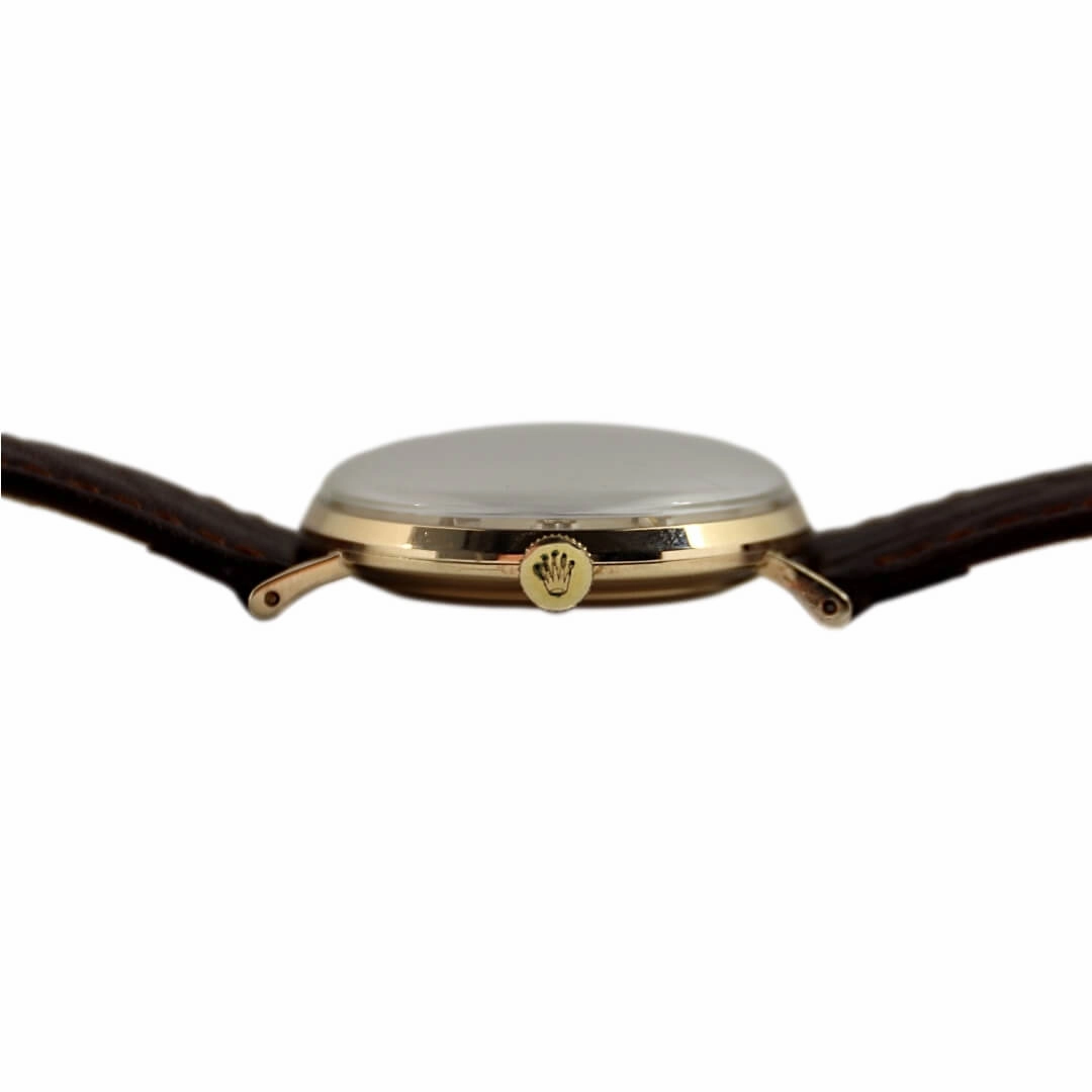 Rolex Precision 9k Gold Presentation Watch
